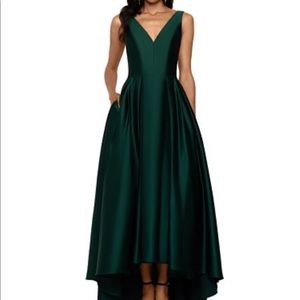 Betsy and Adam satin dress